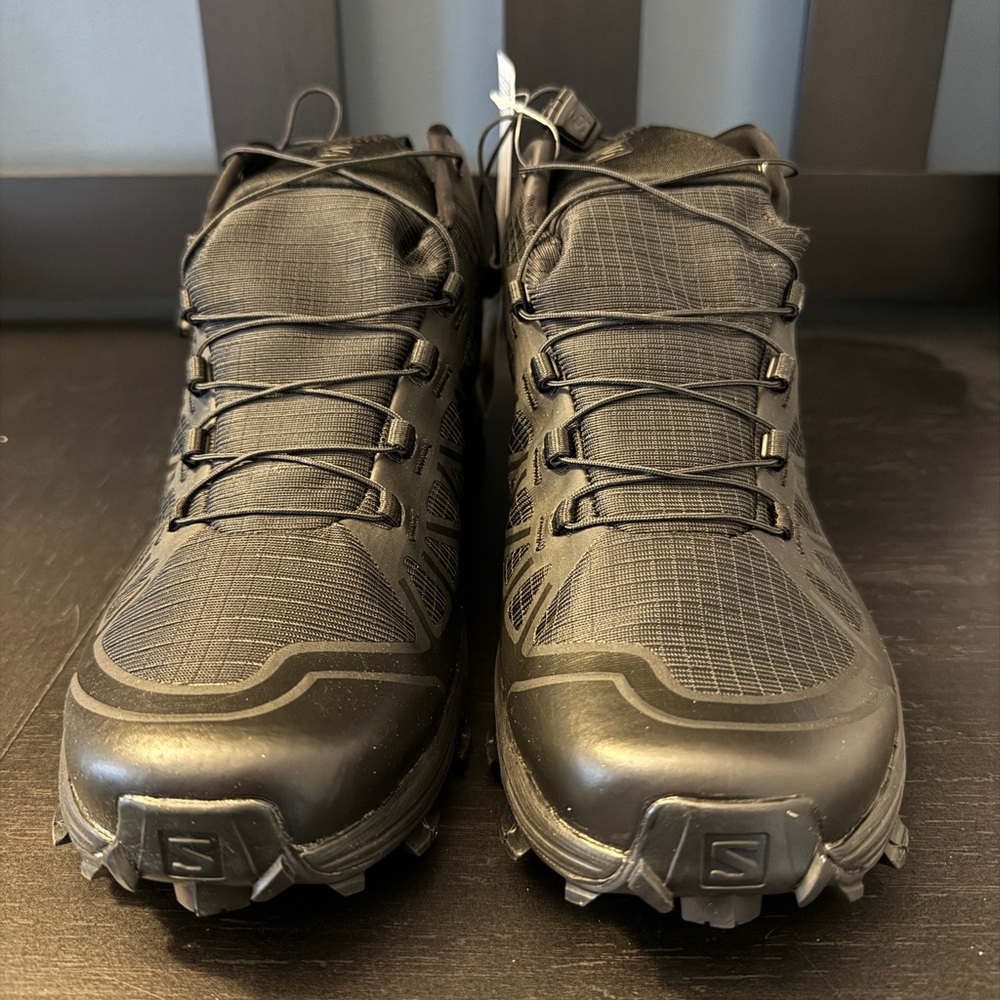 Salomon Speed Assault 2 Black Unisex Tactical Boots Men’s Size 10 - Picture 4 of 12
